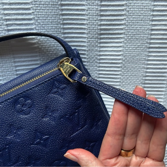 Louis Vuitton Twice Monogram Empreinte Crossbody Bag - Navy Blue - Picture 4 of 17